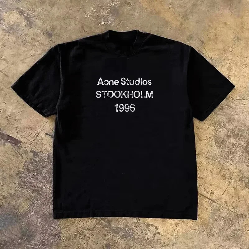 Streetwear Brand Logos - Klassiek logo STOCKHOLM 1996 vervaagd luxe