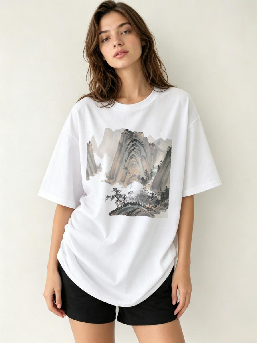 Streetwear Brand Logos - T-shirts Streetwear Oversized Grafische print Urban