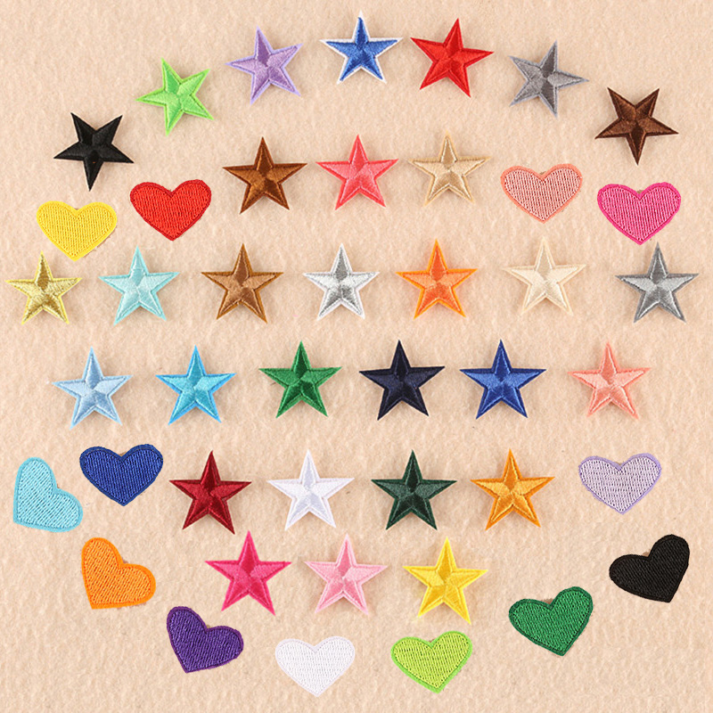 Veelkleurige kleine ster hart  - Streetwear Brand Stickers recensie en prijs
