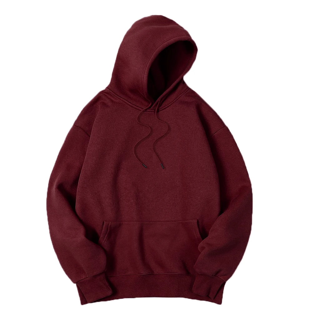 Heren effen kleur hoodie, warm - Streetwear Brands 2026 recensie en prijs
