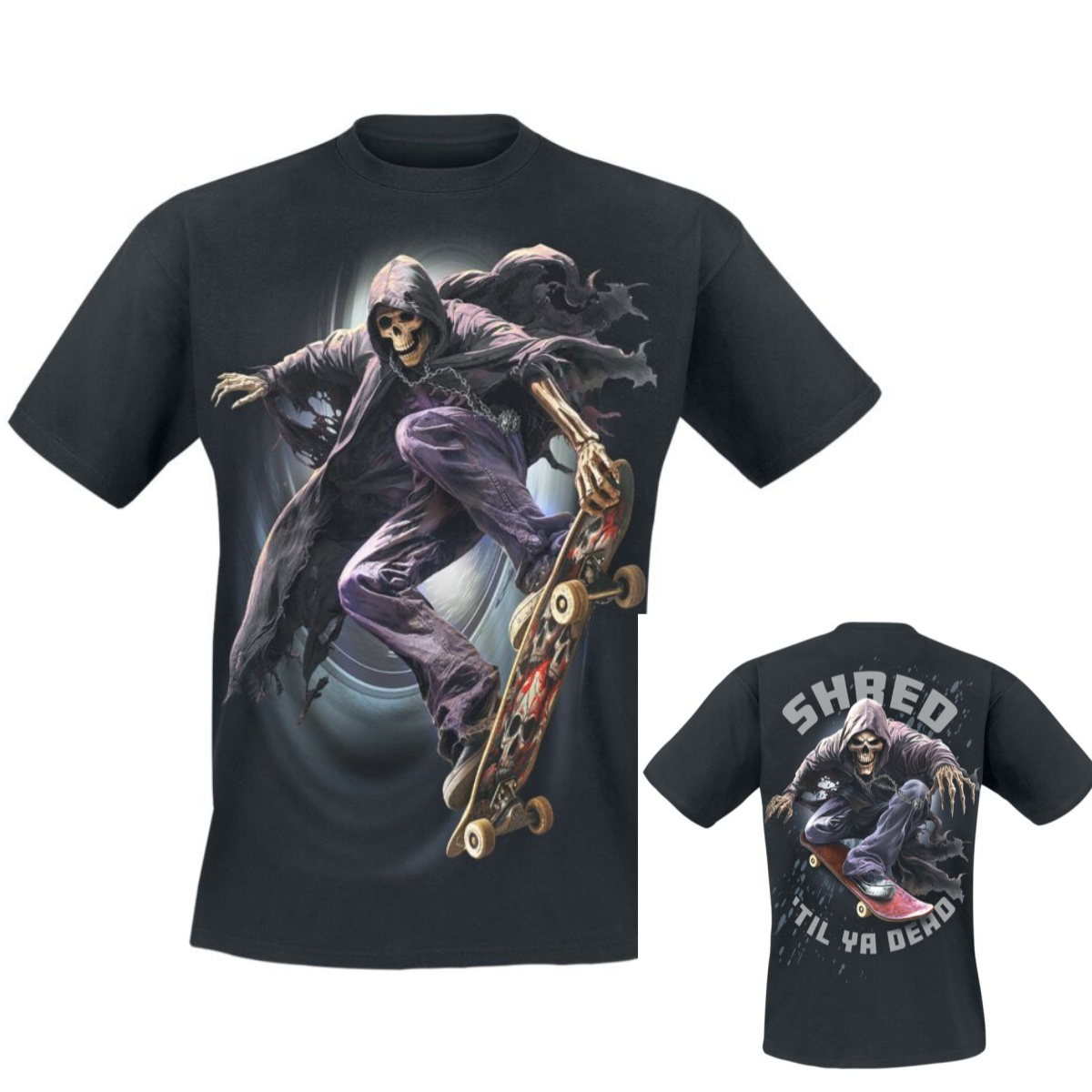 Riff Burner Dark Gothic Spiral - Gothic Streetwear Brand recensie en prijs