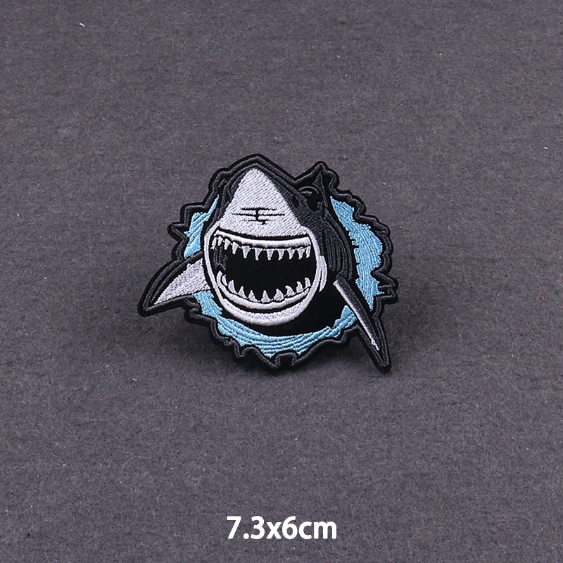 PUNK Animal Shark DIY Smeltbar - Streetwear Brand Stickers recensie en prijs