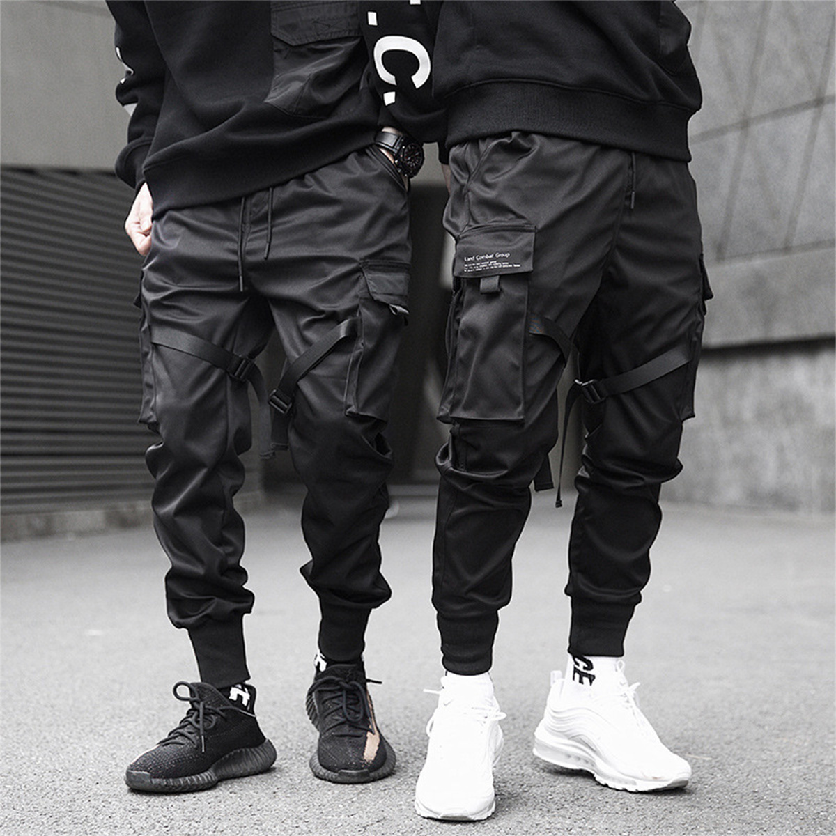 Zwarte Hiphop Cargo Broek Zome - Gothic Streetwear Brand recensie en prijs