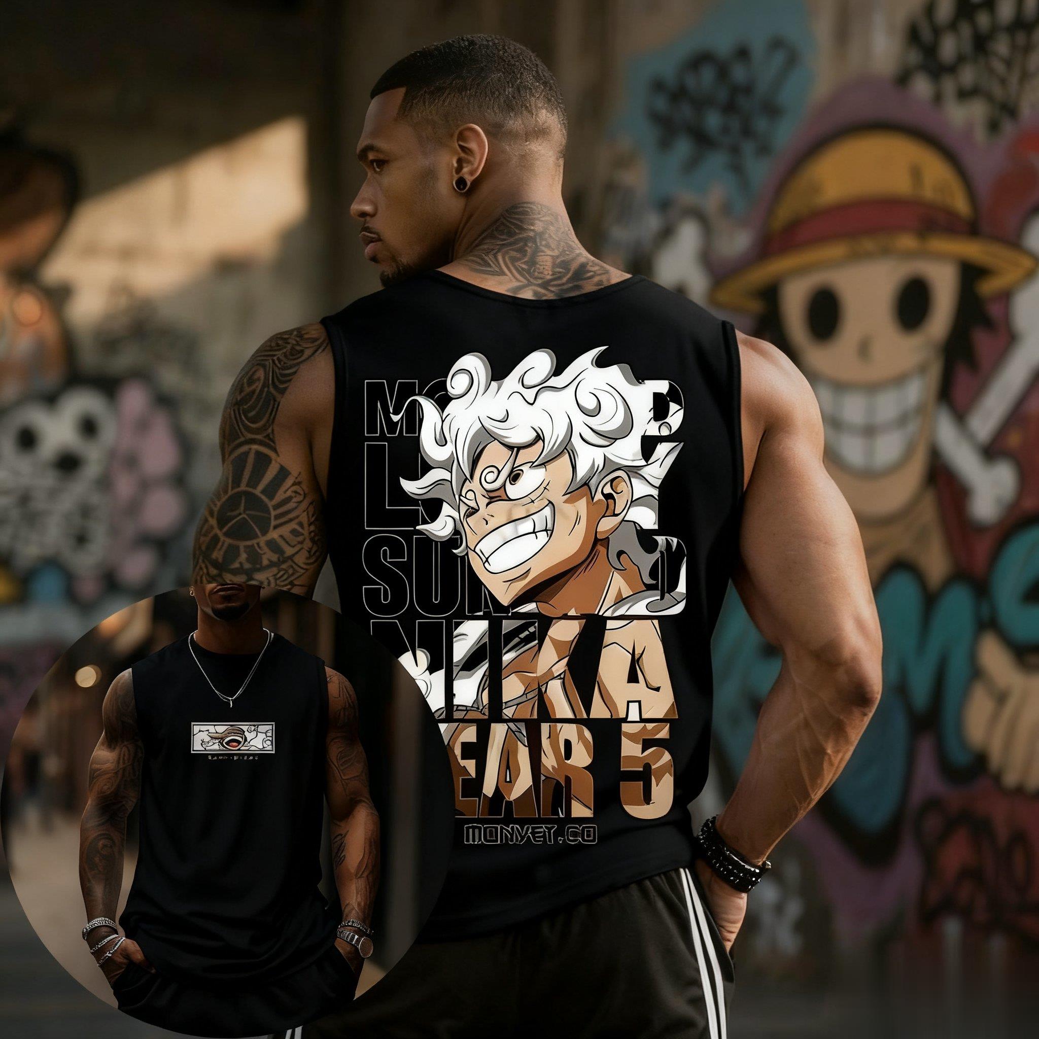 Een Stuk Luffy Gear 5 Tank Top - Streetwear Brand In Japan recensie en prijs