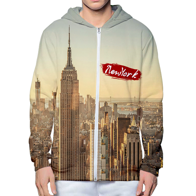 Herfst Winter 3D Gedrukt New Y - Streetwear Brand New York recensie en prijs