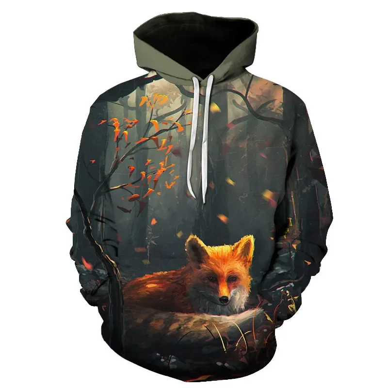 2026 Vos en Wolf Gedrukt Dames - Streetwear Brand In Japan recensie en prijs