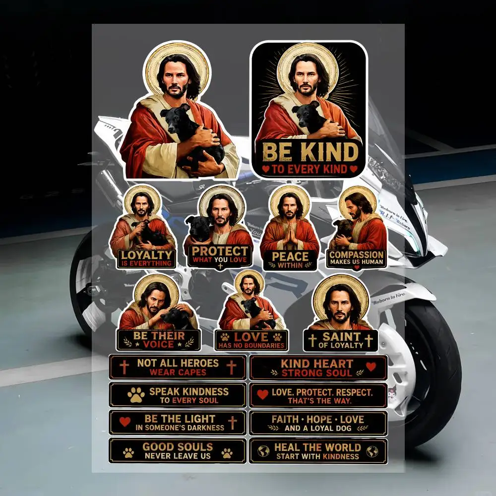 A-as-nG-el John Wick Chas-sinG - Streetwear Brand Stickers recensie en prijs