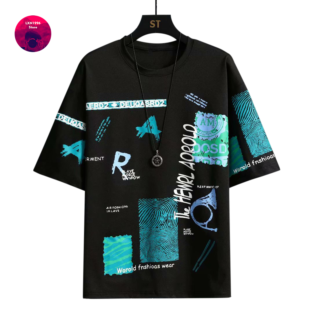 Mannen Harajuku Grafische Zwar - Streetwear Brand In Japan recensie en prijs