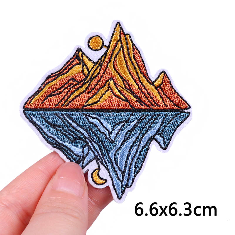 Outdoor opstrijkbare patches v - Streetwear Brand Stickers recensie en prijs
