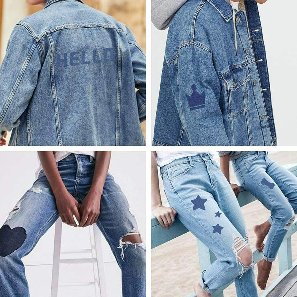 20 Stuks Denim Cut Stuk Ijzer  - Streetwear Brand Stickers recensie en prijs