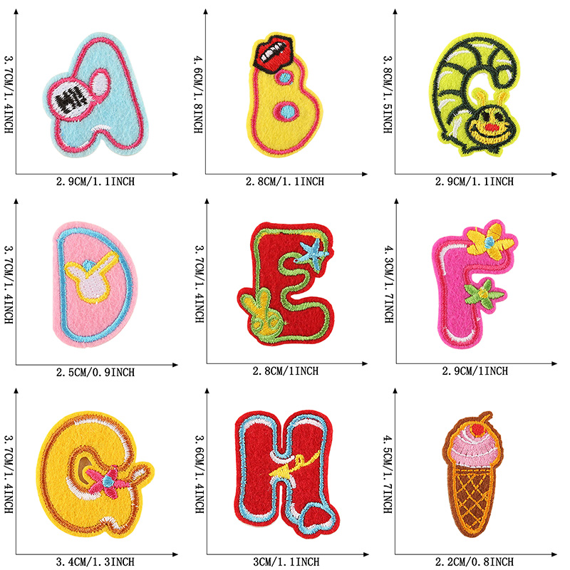 26 stks/bulk sets brief patch  - Streetwear Brand Stickers recensie en prijs